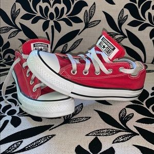 Red Chucks Size 6
